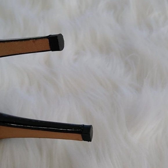 Kate Spade Genna Patent Leather Peep Toe Heels - Picture 11 of 16